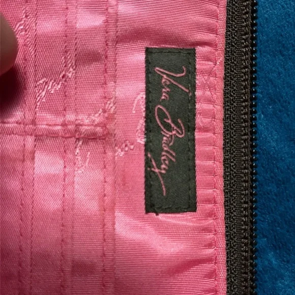 Vera Bradley Zip Around Wallet Mod Floral Pink - Picture 5 of 6